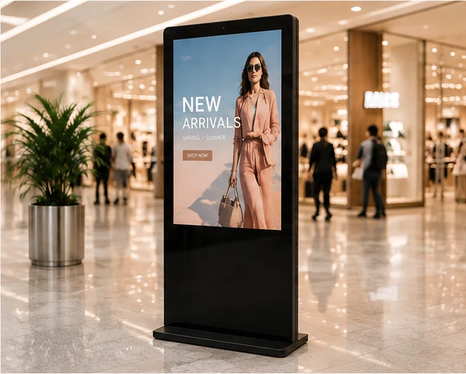 Standard Floor-Standing Digital Poster