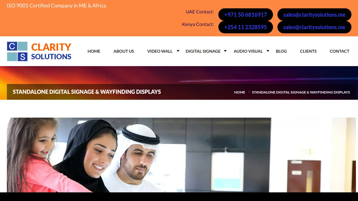 Clarity Solutions official website