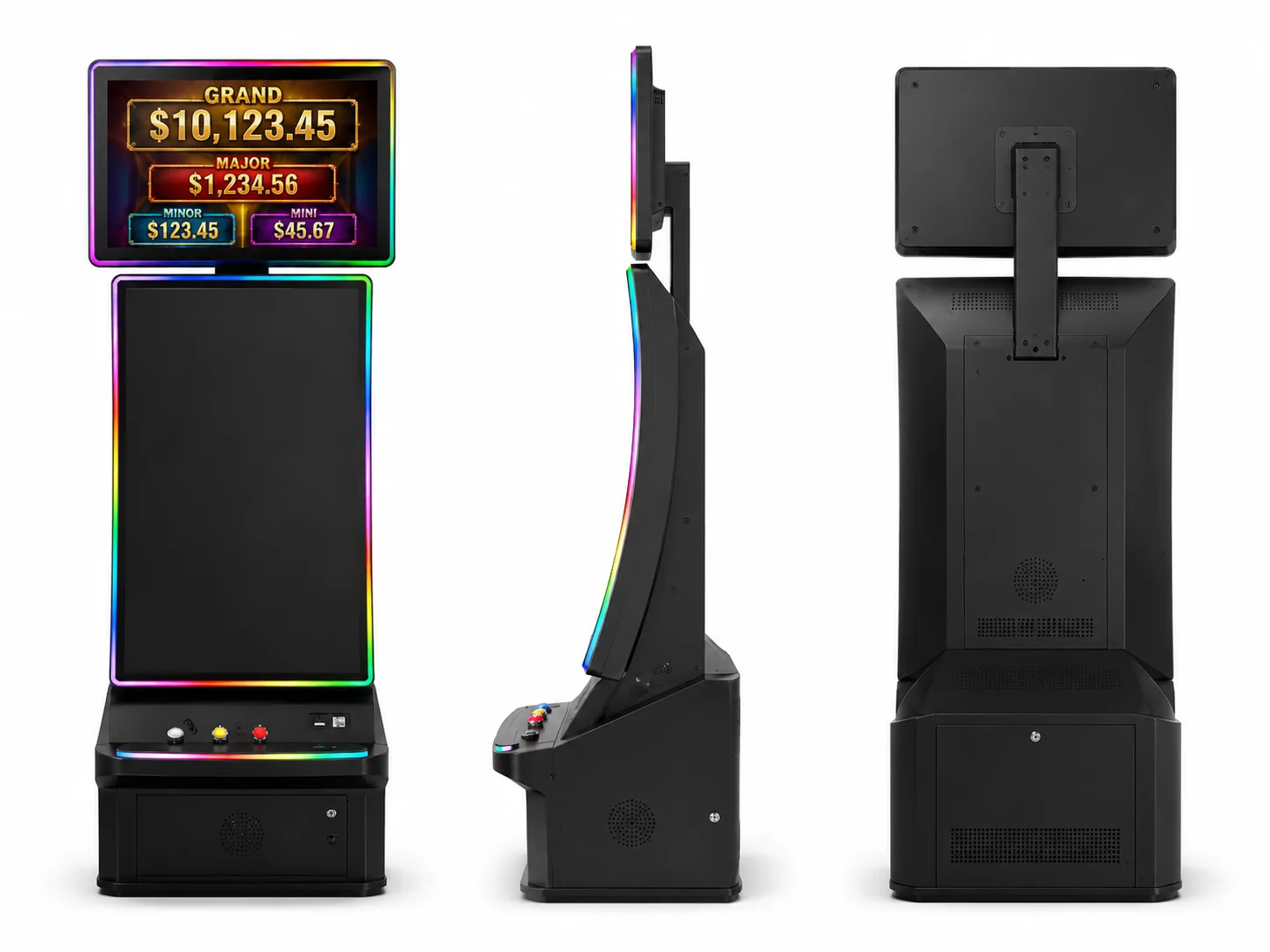 Upper Screen and Jackpot Display Solutions