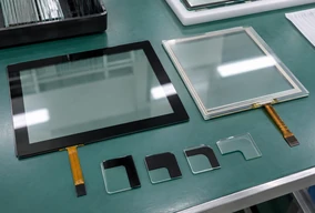 Custom PCAP and resistive touch sensor panels