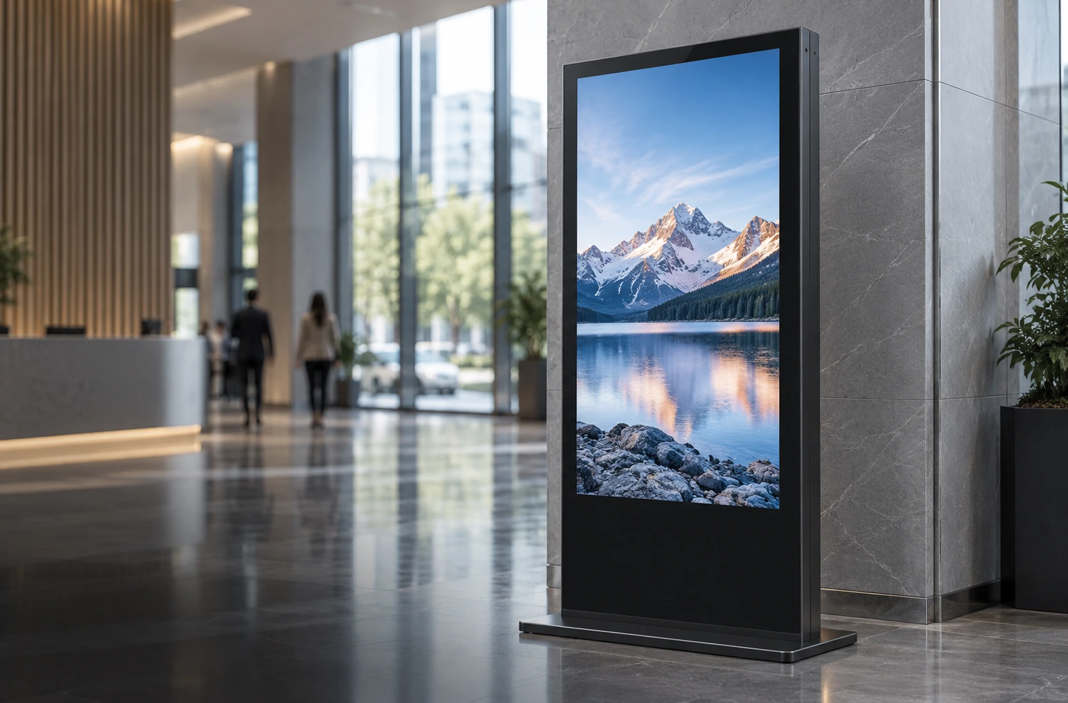 Large Format Touch Screen Display