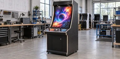 Curved touchscreen gaming equipment application