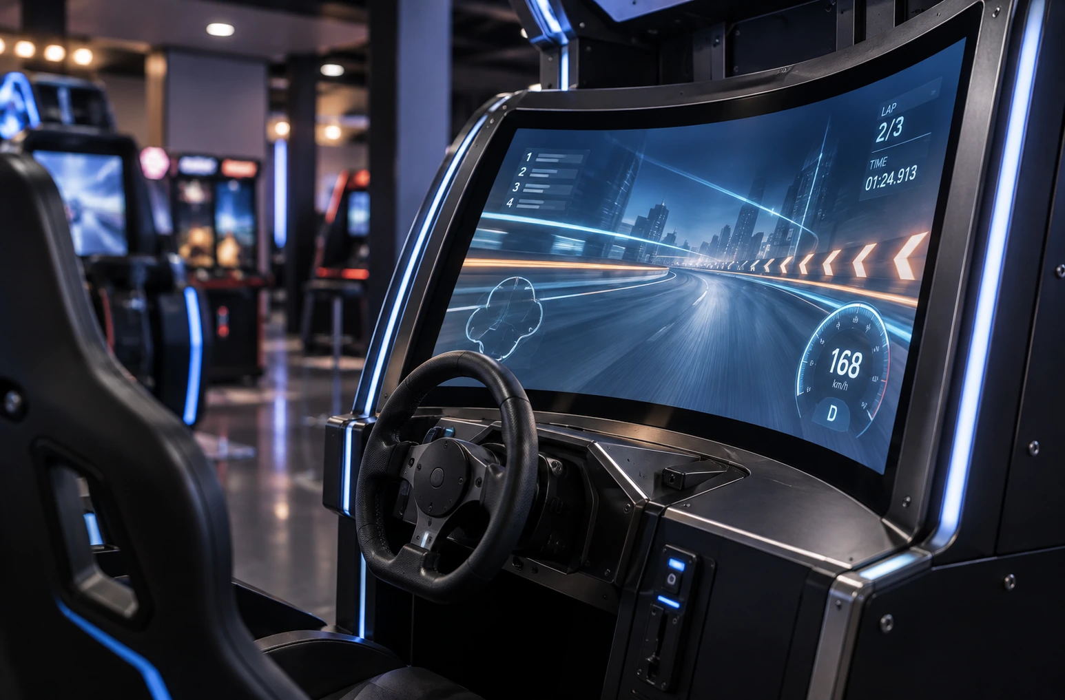 Touch Screen Kiosk Display