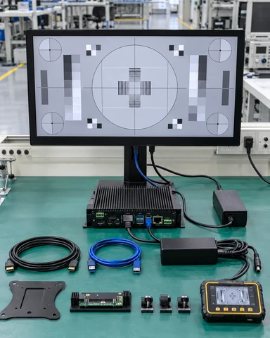 HDMI touchscreen compatibility checklist for host, operating system, USB and power