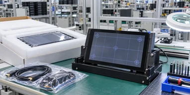 Touchscreen sample validation and pre-shipment inspection