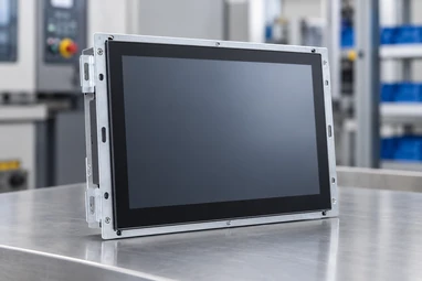 Open frame touch panel monitor for cabinet integration