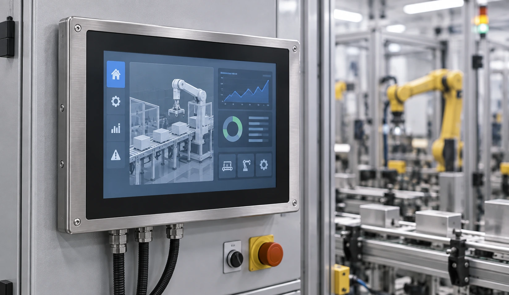 Industrial Touchscreen Displays