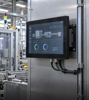 Wall-mounted Touchscreen Computer