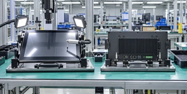 Touch display manufacturing inspection