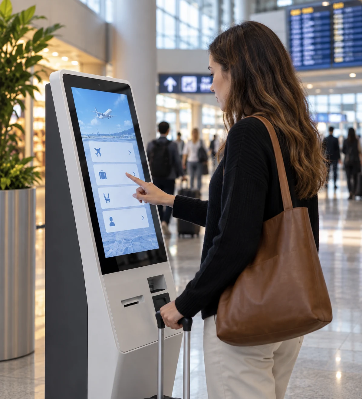 Interactive kiosk application case