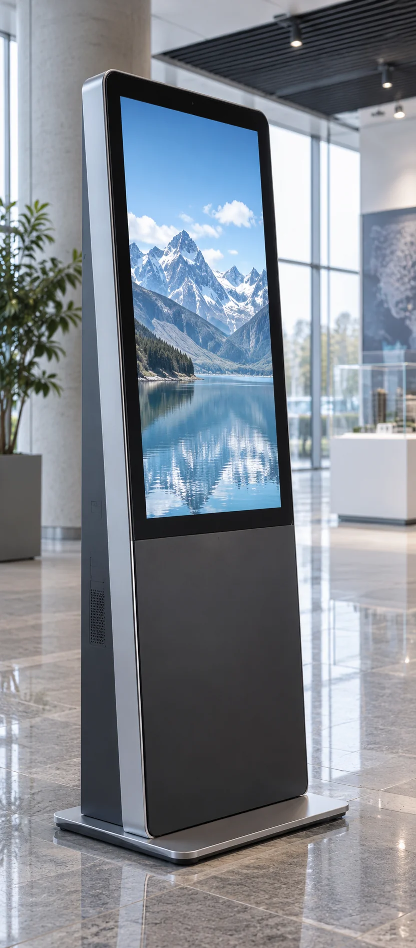 Integrated touchscreen all-in-one display system