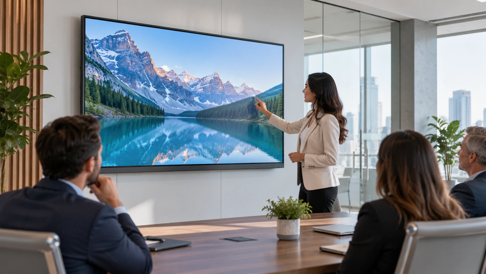 Large Touch Screen Monitors