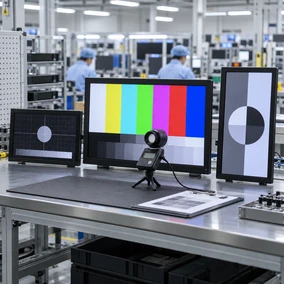 Custom touch monitor rear interfaces