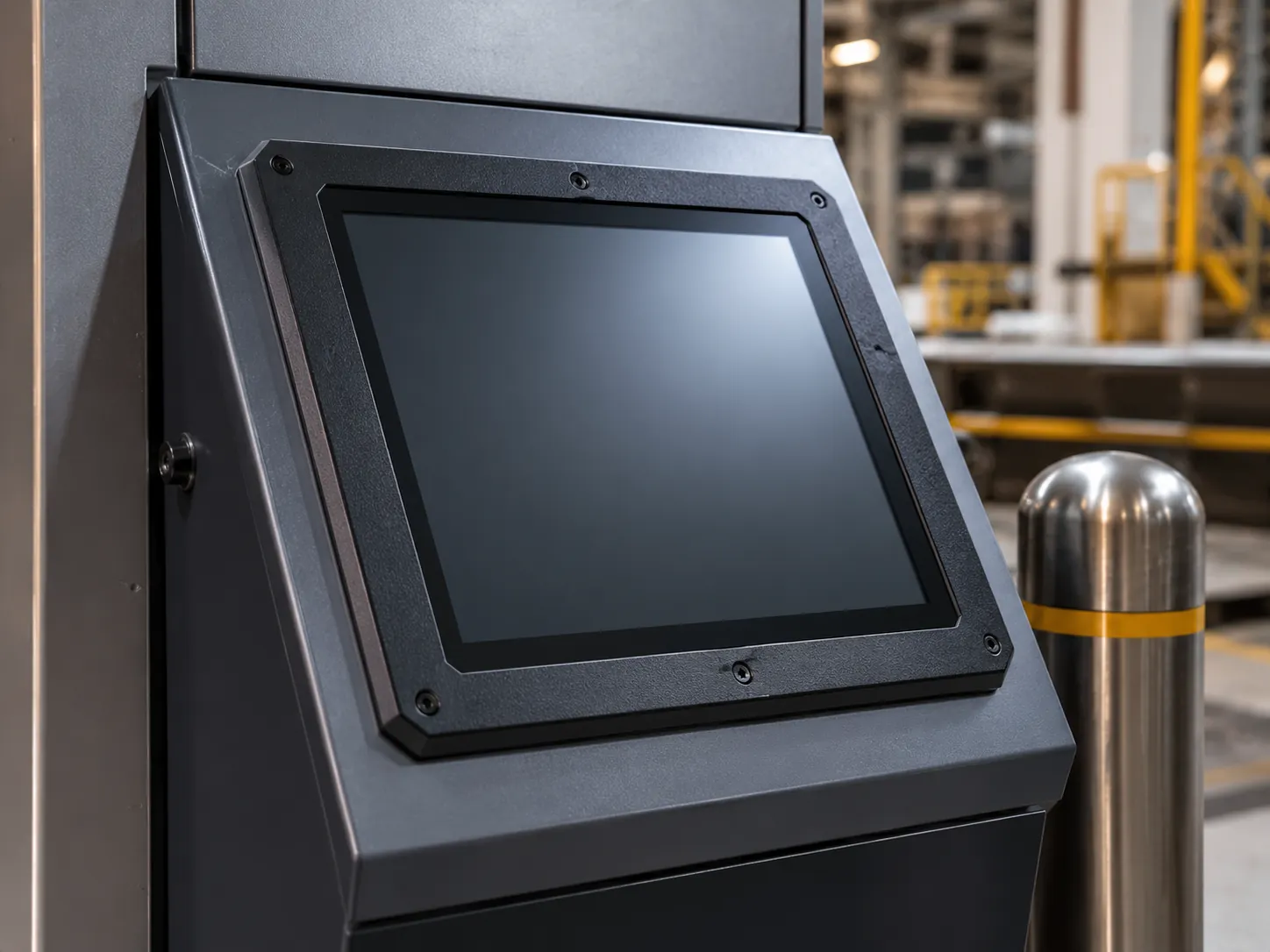 rugged touch screen monitor for kiosk and equipment integration