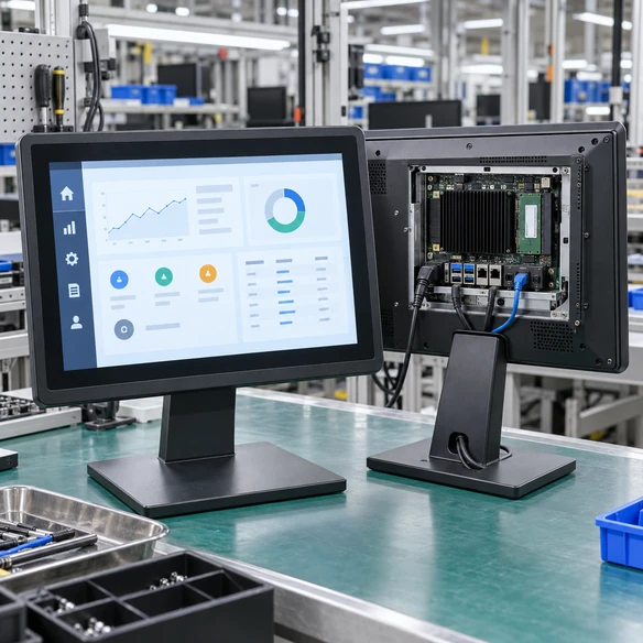 Smart touchscreen monitor system components