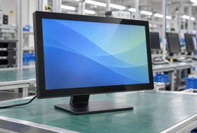 Standard flat touchscreen monitors with metal housing