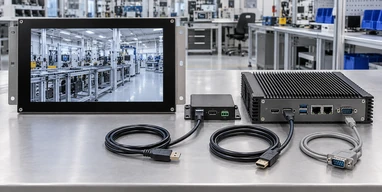 USB and serial touch controller interfaces