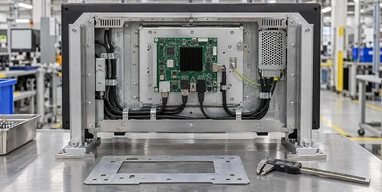 Touch controller mechanical integration