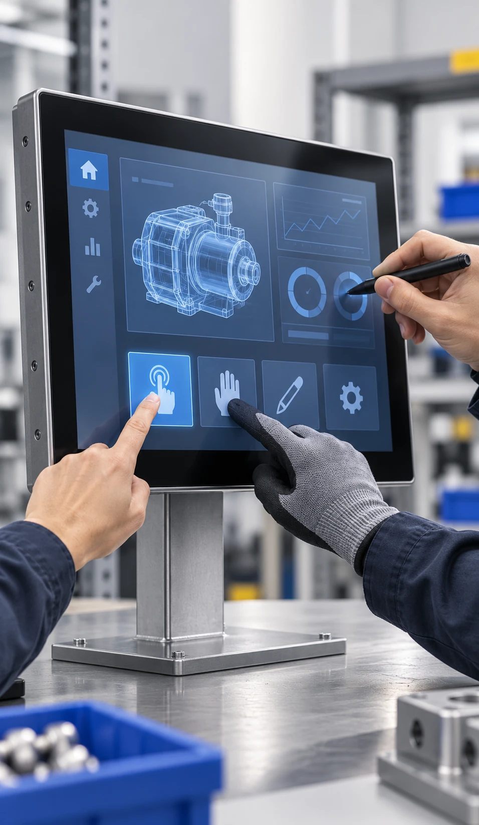 Touchscreen technology principles