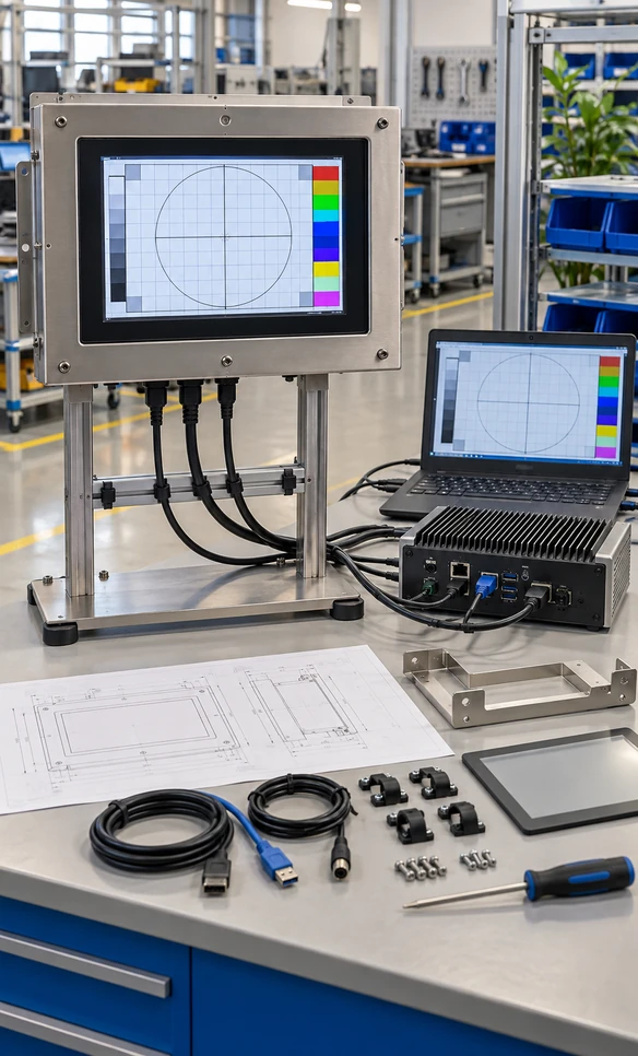 Smart touchscreen monitor integration risk review