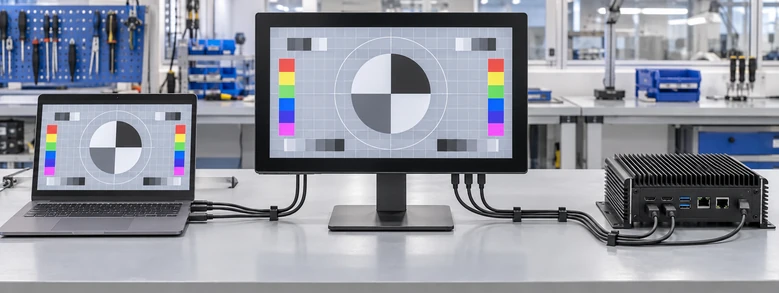 Touchscreen connection diagram