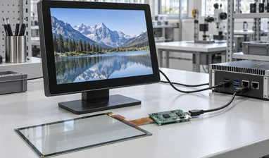 USB touch controller configuration