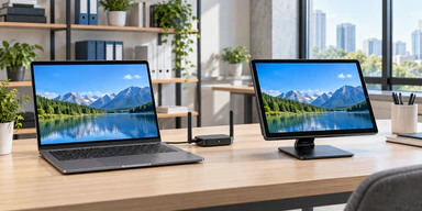 15.6-inch portable PCAP touchscreen for wireless integration evaluation