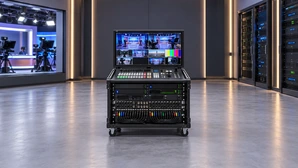 Rack mount touch interface for broadcast control