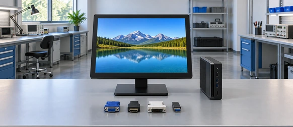 Multi-Input VGA Touchscreen Monitor