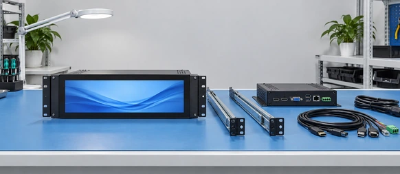Open-Frame Rack Integration Touchscreen Monitor