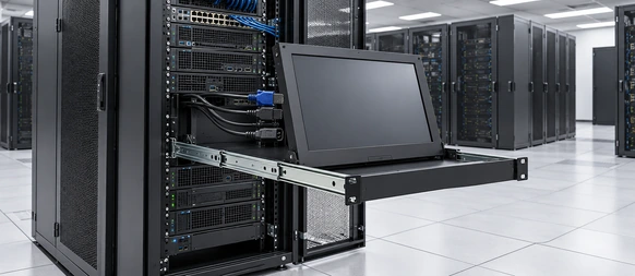 Multi-Input Rack Mount Touchscreen Monitor