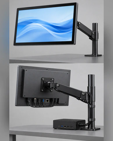 Custom ASUS Touchscreen Monitor alternative development by Lucky XFC