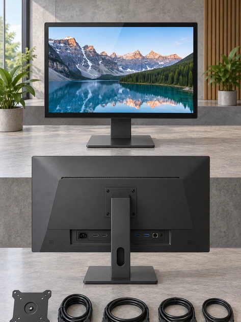 Construction of a custom PCAP touchscreen monitor for desktop integration
