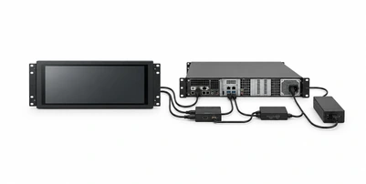 Rack touchscreen connection definition