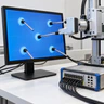Capacitive touchscreen monitor sample validation