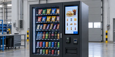 27 inch open frame touchscreen monitor in vending equipment