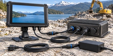 External-host integration for outdoor terminals