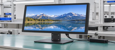21.5 inch compact flat PCAP monitor
