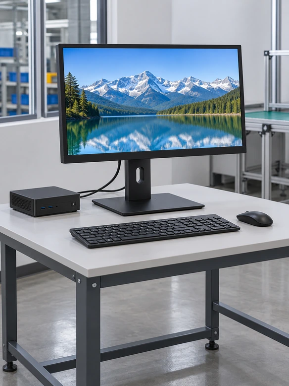 21.5 inch desktop touchscreen monitor with PCAP touch