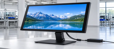 23.8 inch flat PCAP monitor