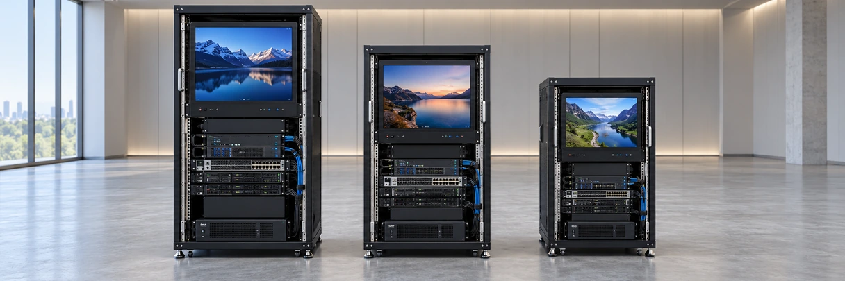 Rack mount touchscreen monitor buying guide for U height display touch and mechanical selection
