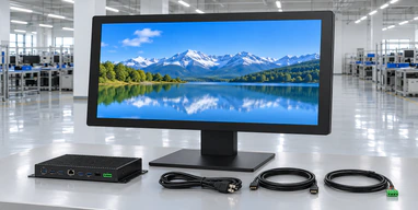 TP238 metal housed 24 inch touchscreen monitor