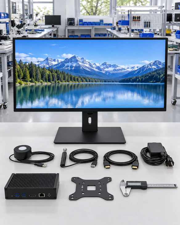 24 inch touchscreen monitor layer structure and components