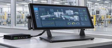 27 inch flat PCAP monitor