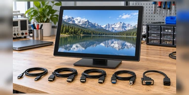 Alternative interface planning for a touchscreen monitor