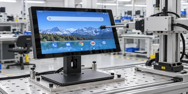 Android display and touch coordination
