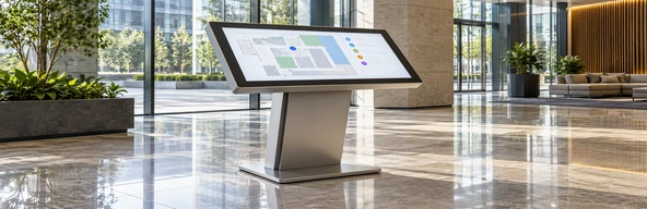 Android touchscreen monitor for information and wayfinding