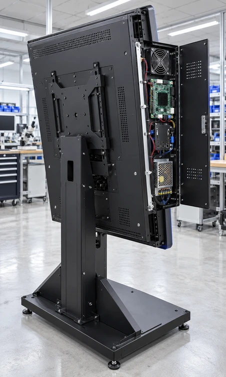 Gaming touchscreen monitor shape touch interface housing and mounting options