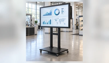 55 inch flat enclosed touchscreen monitor