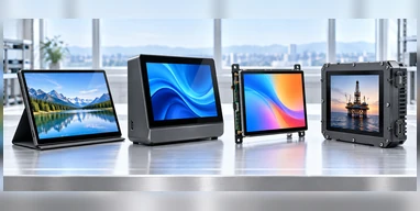 Four product structures for USB C touchscreen monitors